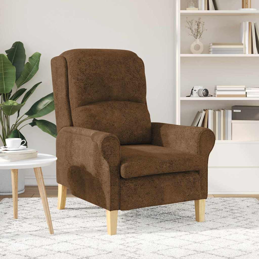 Armchair 76 X 94 X 102 Cm Faux Leather